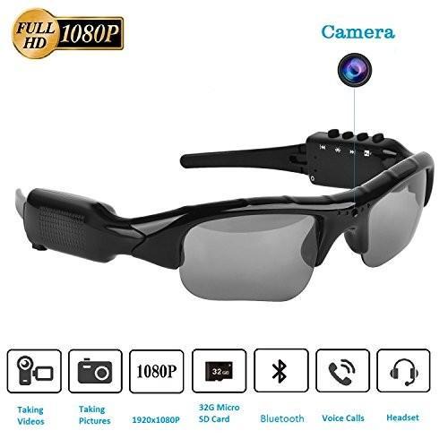 JVE Spy Sunglasses - Camera Zonnebril met MP3 Speler - Nieuw, Audio, Tv en Foto, Actiecamera's, Nieuw, Overige merken, Ophalen of Verzenden