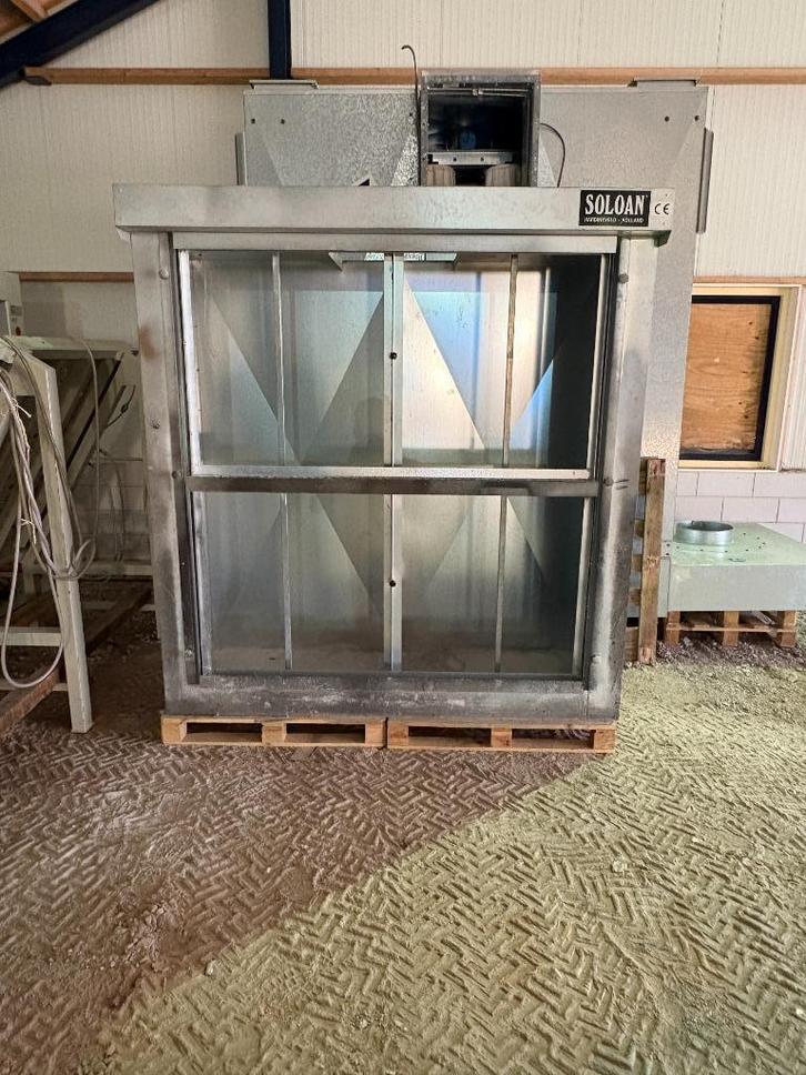 Soloan spuitwand met filtermateriaal, Doe-het-zelf en Verbouw, Gereedschap | Overige machines, Gebruikt, Ophalen