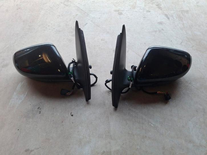 Golf 6 spiegels zwart elect inklapbaar, Auto-onderdelen, Spiegels, Ophalen of Verzenden