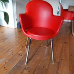 Set van 4 rode kuipstoelen, Huis en Inrichting, Stoelen, Ophalen