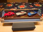 Dinky Toys Autoset Porsche, Mercedes, Ferrari 1:43, Hobby en Vrije tijd, Modelauto's | 1:43, Ophalen of Verzenden, Gebruikt, Auto