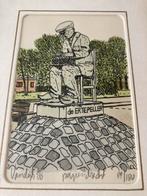 Litho Anna van Dijk Papendrecht Aaichie de Ertepeller 1986, Antiek en Kunst, Kunst | Litho's en Zeefdrukken, Verzenden
