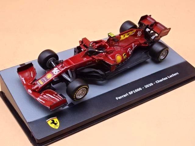 39568: Ferrari SF1000 - Charles Leclerc - Tuscan GP 2020, Hobby en Vrije tijd, Modelauto's | 1:43, Zo goed als nieuw, Auto, Overige merken