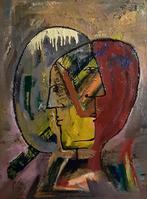 " Vriendschap '     Ger Hermans.Art., Antiek en Kunst, Kunst | Schilderijen | Abstract, Ophalen