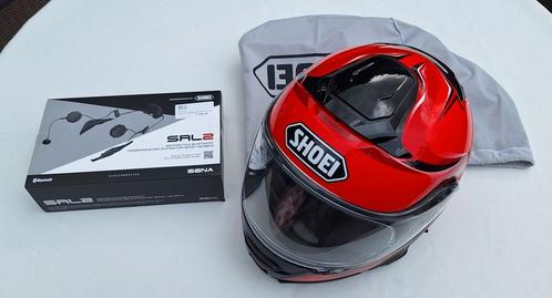 Shoei Neotec 2 met Sena SRL2 Communicatie Set, Motoren, Kleding | Motorhelmen, Systeemhelm, L, Shoei, Tweedehands, Ophalen of Verzenden