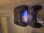 Ps4 2 controllers, Spelcomputers en Games, Spelcomputers | Sony PlayStation 4, Ophalen, 500 GB, Met 2 controllers, Zo goed als nieuw