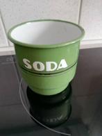Emaille sodapotje, Antiek en Kunst, Antiek | Emaille, Ophalen of Verzenden