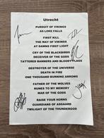 Amon amarth gesigneerde setlist (1)
