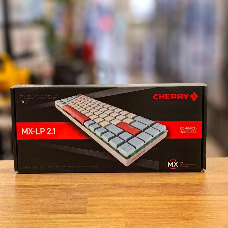 Cherry MX-LP 2.1 Compact Wireless Wit - Nieuw in Doos, Computers en Software, Toetsenborden, Nieuw