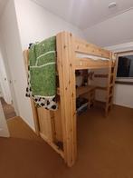 Hoogslaper met bureau, kast en lades - 1 persoons, Ophalen of Verzenden, Gebruikt, Hoogslaper