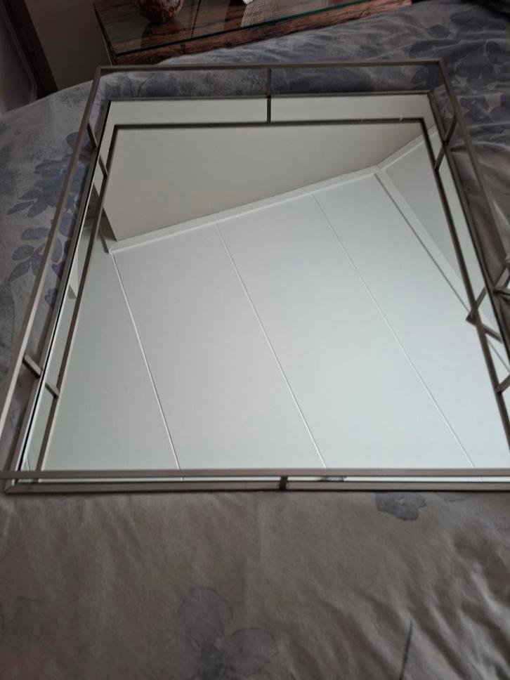 2 Spiegel Dienbladen - Eric Custer Style, Huis en Inrichting, Woonaccessoires | Dienbladen, Ophalen