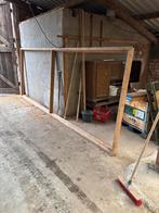 Vuren raamkozijn met renovatie sponning, Gebruikt, Overige typen, 200 tot 215 cm, Hout