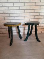 2 mooie krukjes, Ophalen, Rond, Minder dan 50 cm