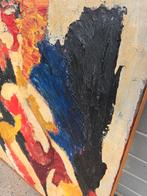 Kees Vollemans schilderij vrouw 1965, Antiek en Kunst, Ophalen