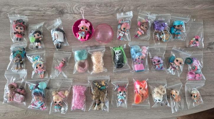 Grote LOL Poppen Collectie + Accessoires, Kinderen en Baby's, Speelgoed | Poppen, Gebruikt, Overige typen, Ophalen of Verzenden