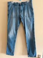 Ba&Sh Sally mid waist blauwe cropped jeans mt 30 ZGAN, Blauw, Ophalen of Verzenden, Zo goed als nieuw, Ba&sh