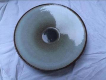 Prachtige grote schaal blauw/bruinig ook voor bloemstuk beschikbaar voor biedingen