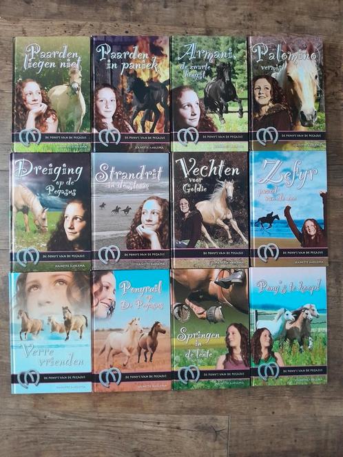 Jeanette Molema - de pony's van de Pegasus, complete serie!!, Boeken, Kinderboeken | Jeugd | 10 tot 12 jaar, Zo goed als nieuw