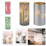 7 nieuwe windlichten decoratie, Huis en Inrichting, Woonaccessoires | Kandelaars en Kaarsen, Ophalen, Overige materialen, Overige kleuren