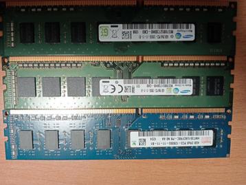 3x 4GB PC3-12800 DDR3 RAM Geheugen beschikbaar voor biedingen