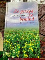 Zo gezegd zo bemind de mooiste teksten Hans Bouma boek proza, Ophalen of Verzenden, Zo goed als nieuw, Christendom | Katholiek