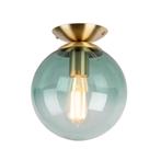 Qazqa Art Deco Plafondlamp, Huis en Inrichting, Lampen | Plafondlampen, Ophalen, Gebruikt, Glas