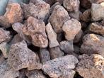 Lava brokken rood/bruin 10-20 cm vijver natuursteen, Bruin, Overige typen, Nieuw, Ophalen of Verzenden
