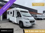 Lmc T662 Grey Selection 9T-Automaat Enkele Bedden Luifel Fie, Caravans en Kamperen, Campers, Automaat, 7 tot 8 meter, Bedrijf