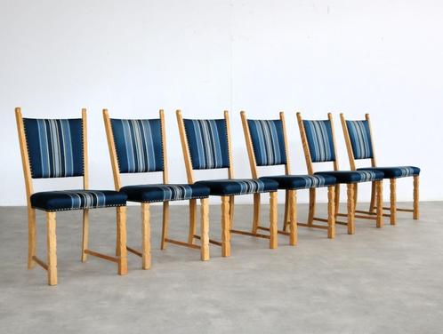 brutalist eetkamerstoelen | vintage stoelen | jaren 60 | (2), Huis en Inrichting, Stoelen, Gebruikt, Vijf, Zes of meer stoelen
