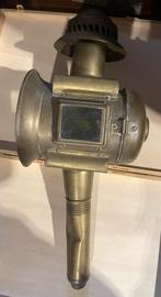 Antieke messing lamp, Ophalen of Verzenden