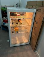Exquisit glasdeur koelkast, Witgoed en Apparatuur, Koelkasten en IJskasten, Minder dan 75 liter, Ophalen, Zo goed als nieuw, Zonder vriesvak