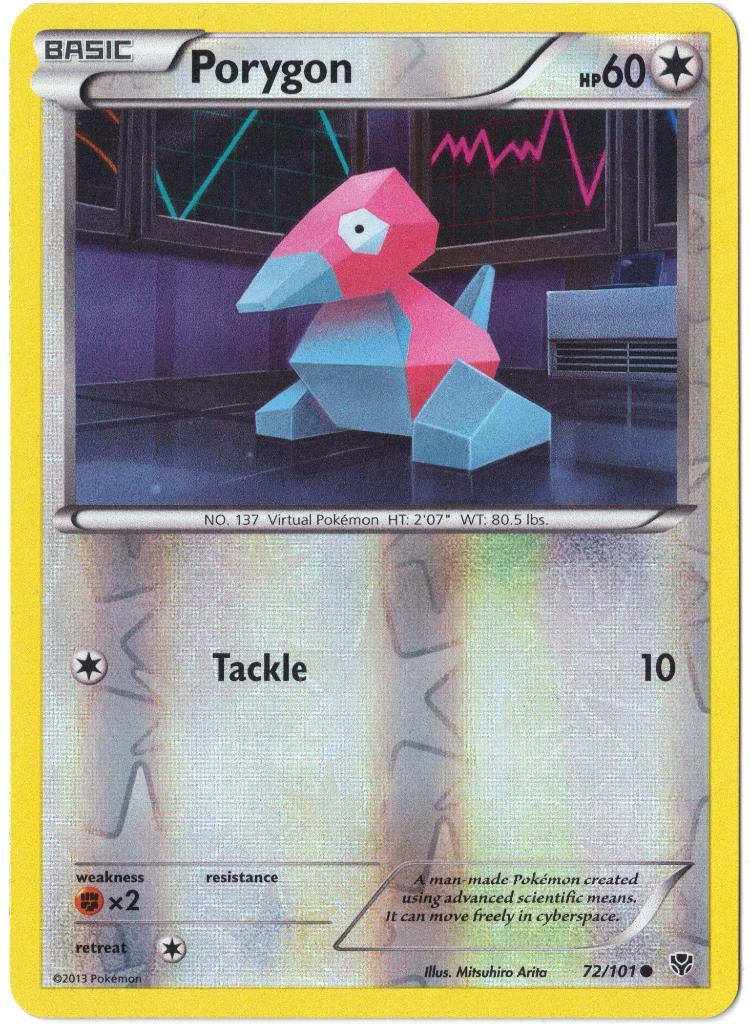 Plasma Blast,  Porygon [reverse] 72/101, Verzenden, Nieuw, Losse kaart