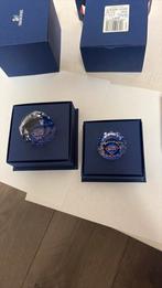 Swarovski set van 2 presse papiers van moppes diamonds, Ophalen of Verzenden, Zo goed als nieuw, Figuurtje