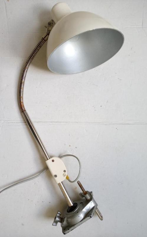 Reif Dresden Bauhaus bureaulamp bakeliet kap flexibele hals, Antiek en Kunst, Antiek | Lampen, Verzenden