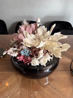 Vaas met bloemen decoratie, Ophalen, Gebruikt