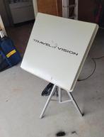 Travelvision r6 flat. goede werking. gebruikerssporen., Ophalen, Gebruikt, (Schotel)antenne