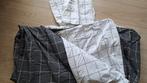 Ikea dekbedovertrek wit zwart blok tweepersoons, Wit, Dekbedovertrek, Tweepersoons, Ophalen of Verzenden