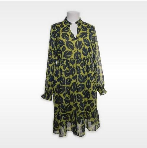 POM Amsterdam Groene Jurk Maat 34, Kleding | Dames, Jurken, Zo goed als nieuw, Maat 34 (XS) of kleiner, Groen, Knielengte, Ophalen of Verzenden
