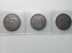 Zilveren munt 5 francs 1874, Frankrijk, Zilver, Ophalen of Verzenden, Losse munt