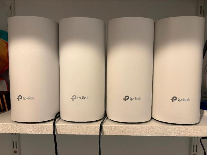 Wifi-netwerk TP Link Deco (4 stuks!), Computers en Software, WiFi-versterkers, Gebruikt, Ophalen of Verzenden