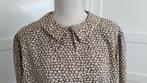 Mooie blouse van La Kerko    maat 46 (valt groot), Bruin, Verzenden, Maat 46/48 (XL) of groter, Zo goed als nieuw