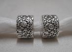 Zilveren Pandora set van 2 clips Layers of Lace nr.989