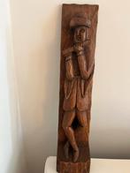 Houtsnijwerk fluitist, Antiek en Kunst, Kunst | Beelden en Houtsnijwerken, Ophalen