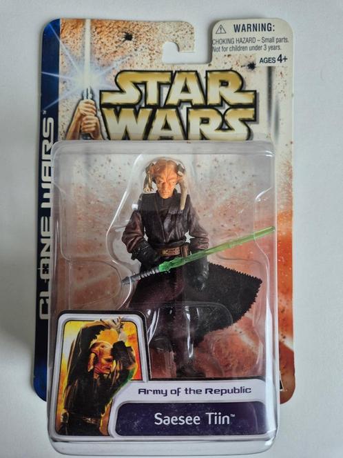 Star Wars CW03 Saesee Tiin, Verzamelen, Star Wars, Nieuw, Actiefiguurtje, Ophalen of Verzenden