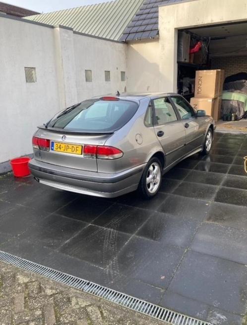 Saab 9-3 2.0T 110KW 2002 Grijs, Auto's, Saab, Particulier, Saab 9-3, Benzine, E, Hatchback, Handgeschakeld, Origineel Nederlands