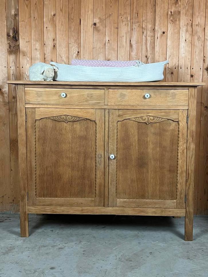 Babycommode, vintage babykamer brocante dressoir kinderkamer, Kinderen en Baby's, Kinderkamer | Commodes en Kasten, Gebruikt, Commode