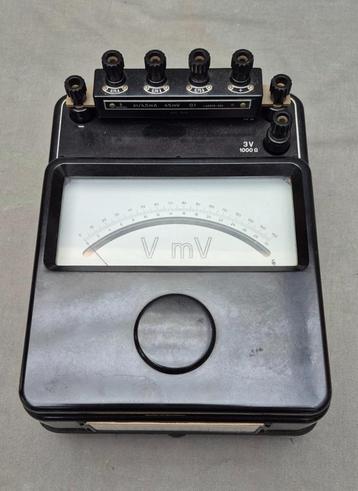 Siemens Voltmeter  - V mV - Bakeliet,1950-1970 beschikbaar voor biedingen