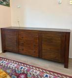 Prachtig massief houten dressoir - 180 cm, Huis en Inrichting, Kasten | Dressoirs, Ophalen, Zo goed als nieuw, 25 tot 50 cm, 150 tot 200 cm