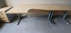 3-delig Bureau met ladeblok, Huis en Inrichting, Ophalen, Gebruikt