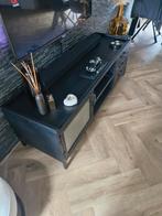 Te koop Stalen tv meubel 160 cm breed., Huis en Inrichting, Kasten | Televisiemeubels, Ophalen, 25 tot 50 cm, 150 tot 200 cm, Minder dan 100 cm